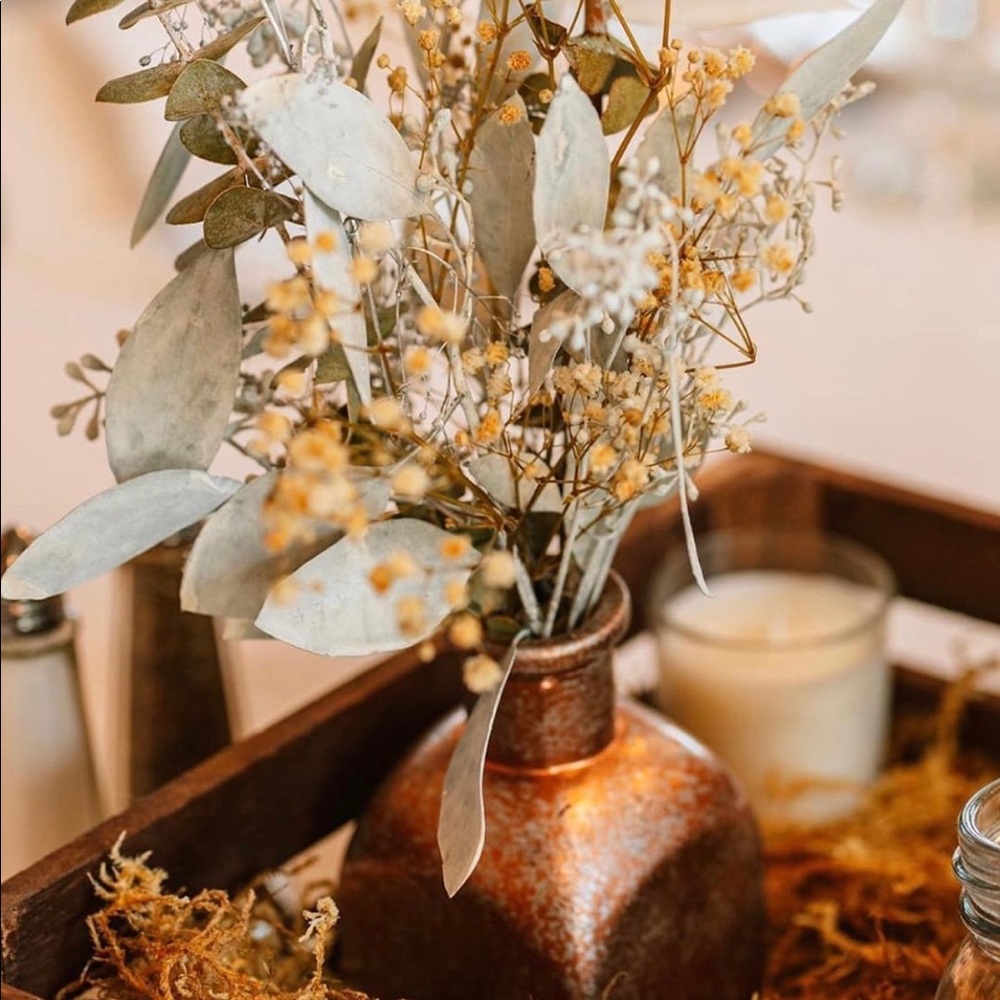 Custom Florals+Vase